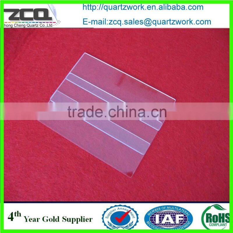 ROUND THIN OPTICAL QUARTZ GLASS PLATE/RING