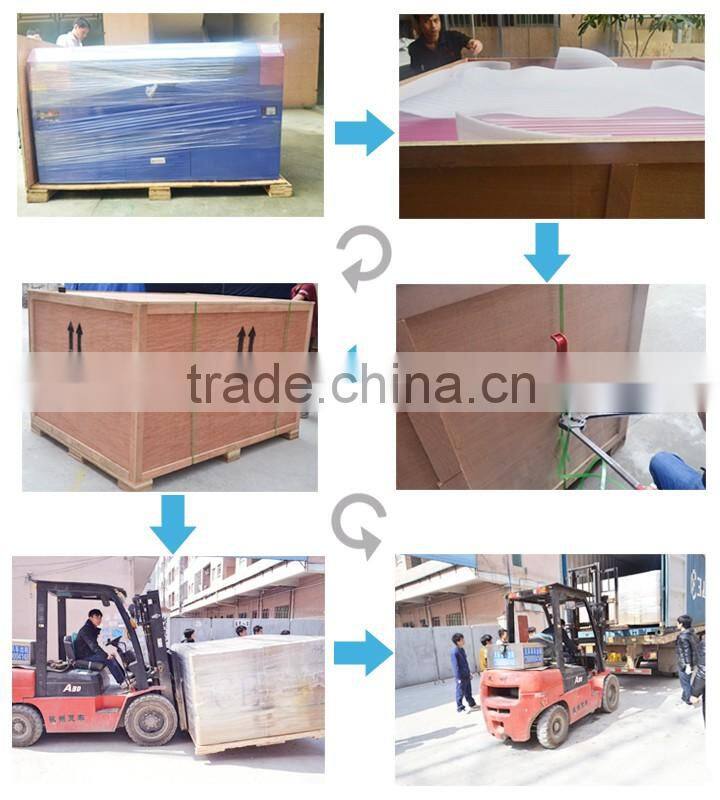 260W 1300*900mm HQ-1390 co2 laser cutting machine for metal and non-metal