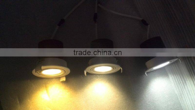 7W COB Downlight with Color box Packing. We have many size!!!