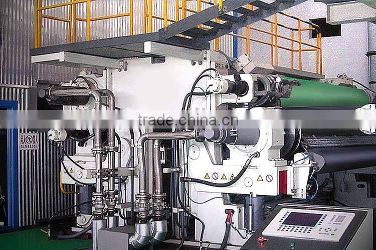 Corrugated cardboard production line duplex paper board calendering machine