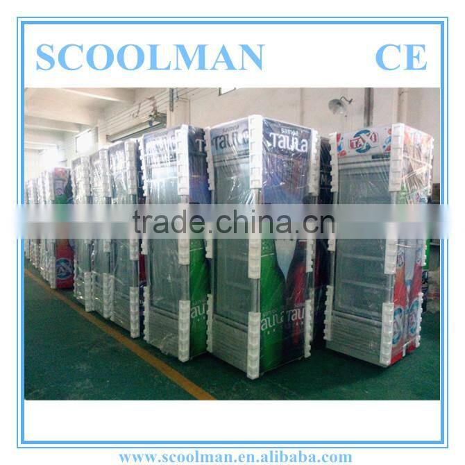 Single Glass Door Display Beer Fridge