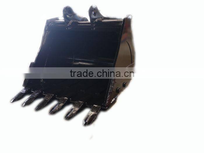 excavator rock bucket for Doosan DH480 2.8 CBM