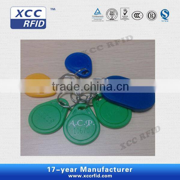 13.56MHz ISO14443A Proximity S501K RFID Key Tag For Door Access Control