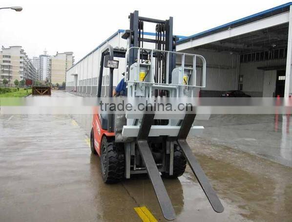 Forklift Attachment Hinged Fork