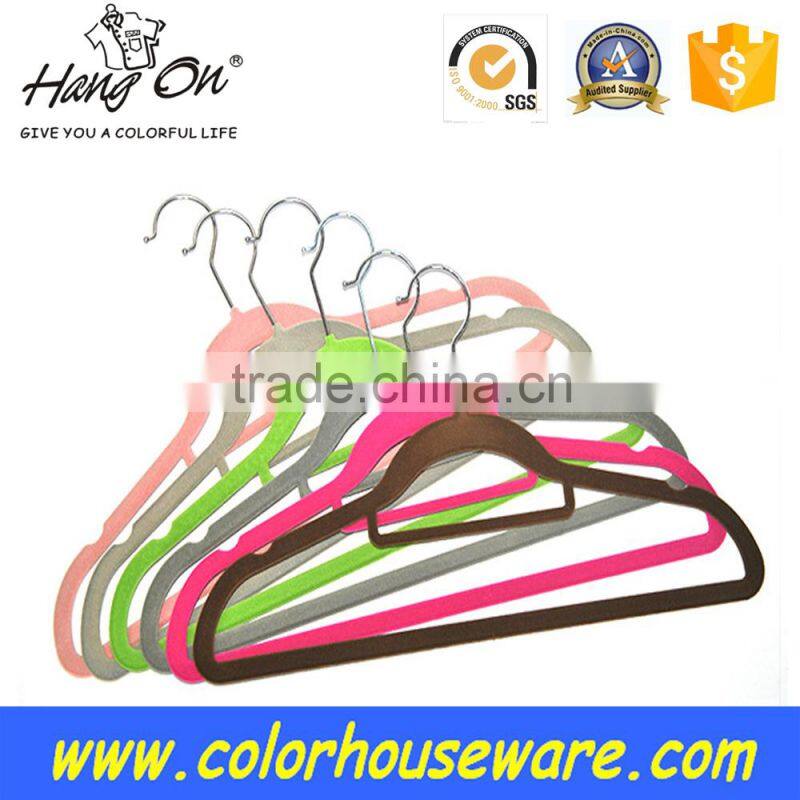 Flat Velvet hanger for shirt