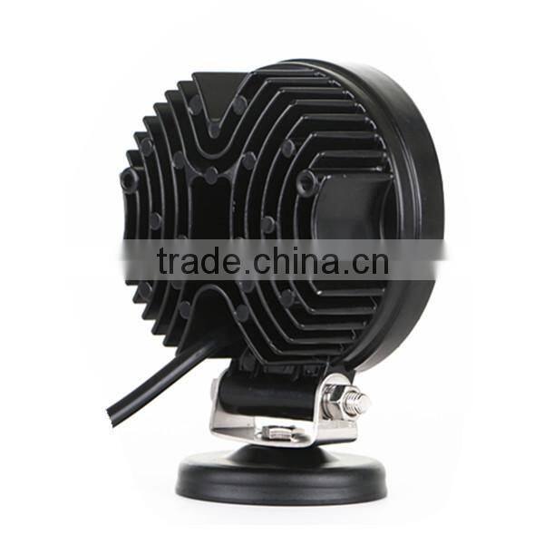 High Power 27W Led Work Light + 12V-24V Heavy Duty LED Work Light, Daytime Running Light ( Round 27W )