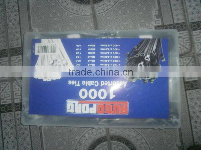 Directly sales 5*200 Mountable Head Nylon Cable Ties (UL certificate)