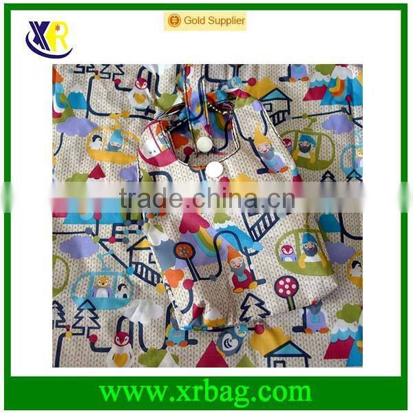 new cute foldable nylon eco friendly reusable shopping tote grocery bag