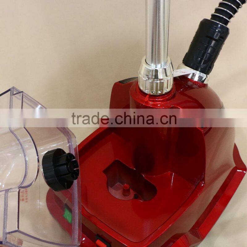 Foot step hanging garment steamer ironing machine for home appliance