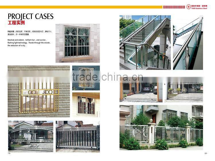 decorative stainless steel pipe for india market