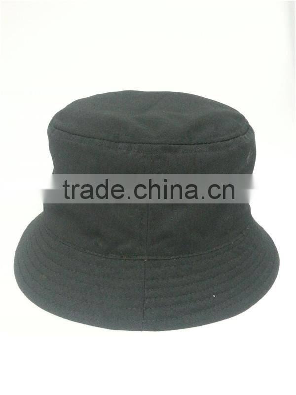 custom reversible bucket hat with woven label patch logo