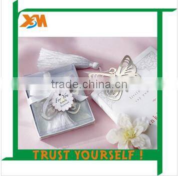 Gold metal bookmark, Anniversary gift bookmarks