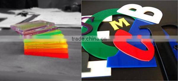made in china cheap different color acrylic plate