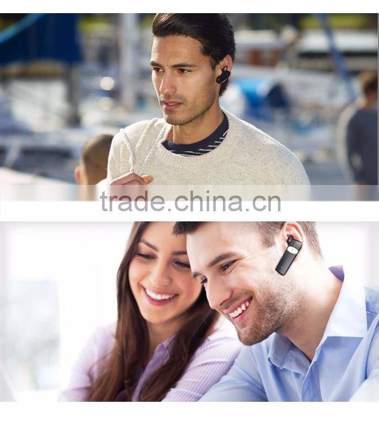 Best selling black mono bluetooth headset for mobile phone