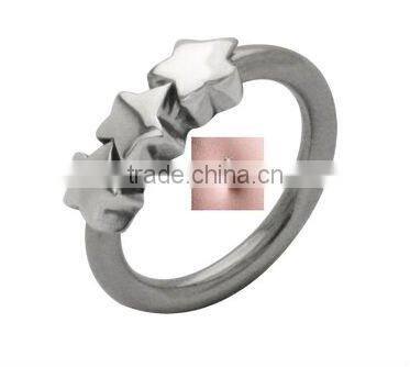 Unique Logo Tongue Ring ,Surgical Steel