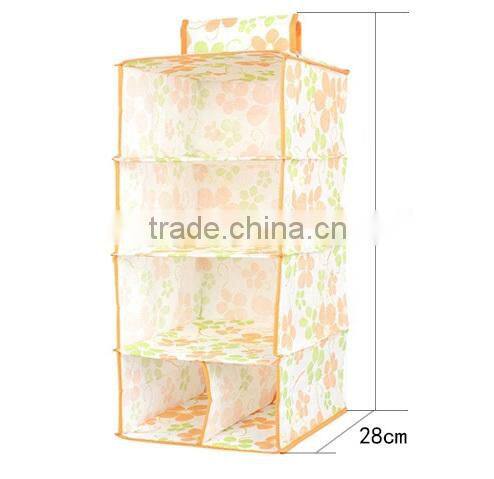 Fashion non woven hanging organizer closet