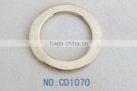 gold plated zinc alloy metal ring