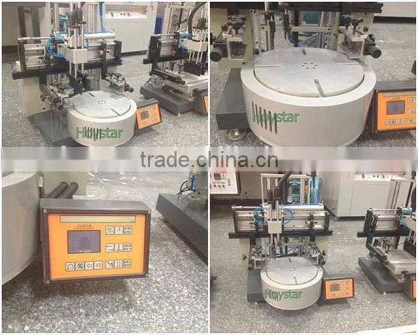 Desktop rotary silk screen printing machine