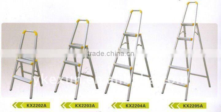 handrail portable aluminum ladder 2--5 steps