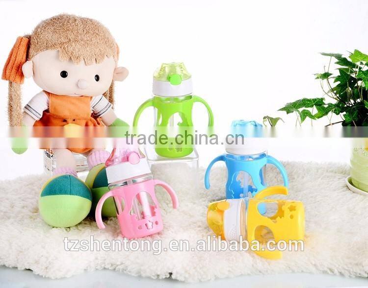 Kids straw portable plastic drinking water bottle YB-0103,YB-0105