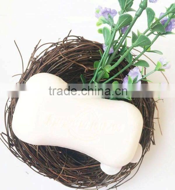 Non Transparent Natural Skin Whitening Bath Soap with paper bag
