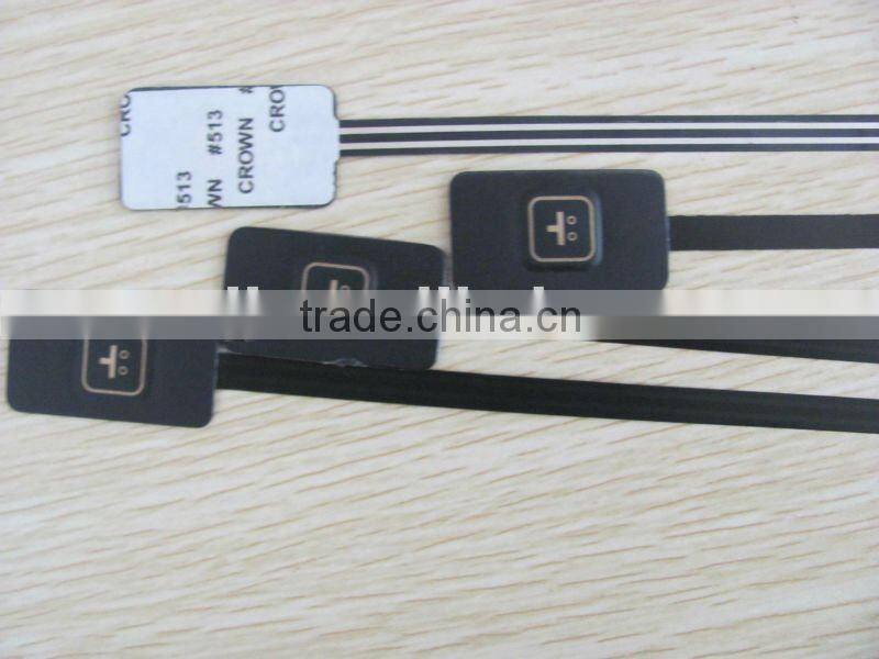 one on/off logo push button switch metal dome membrane switch