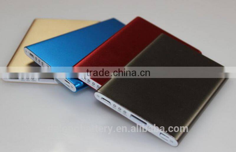 2015 new products mobile accessories 2700mah metal cover power bank mini power bank