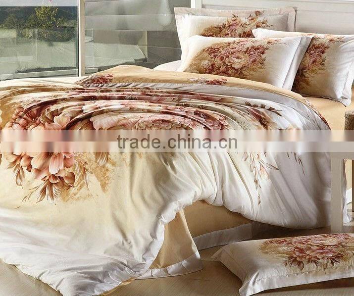 2015 china 100% cotton new bed sheet designs