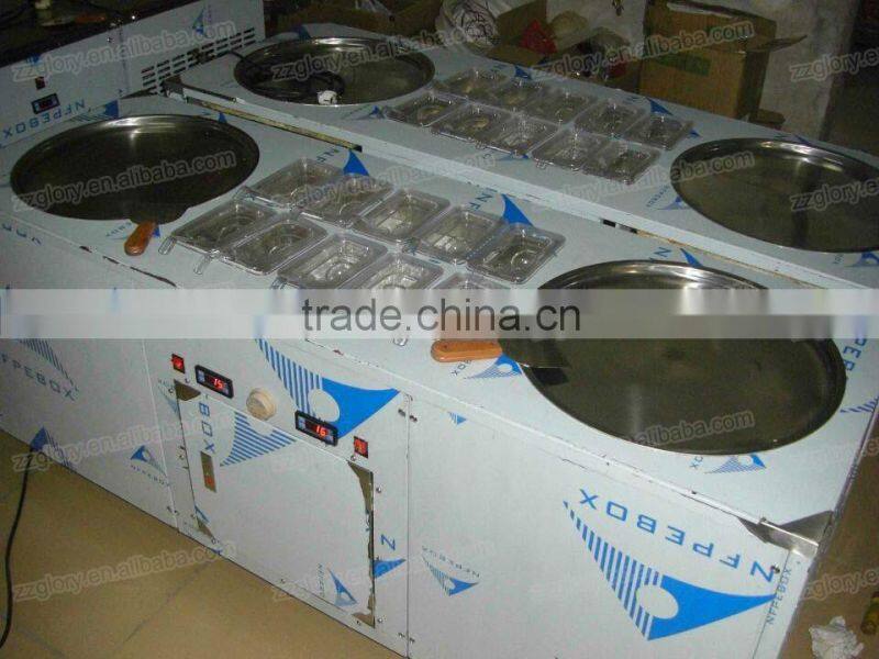 New Condition and Ice Cream Application fried ice cream machine
