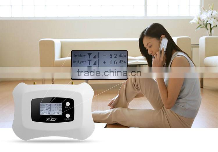 2016 ATNJ 900/2100mhz mobile phone cable 2g 3g signal amplifier with LCD