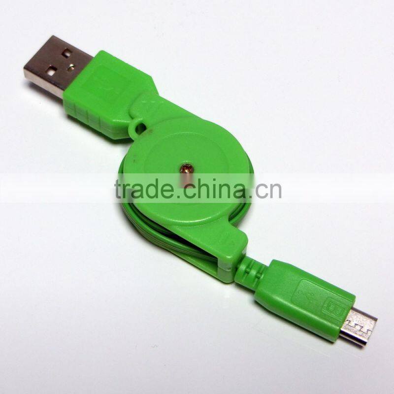 China Wholesale Retractable Micro USB Data Cable