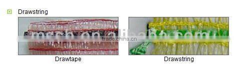 mesh bag/net with drawstring