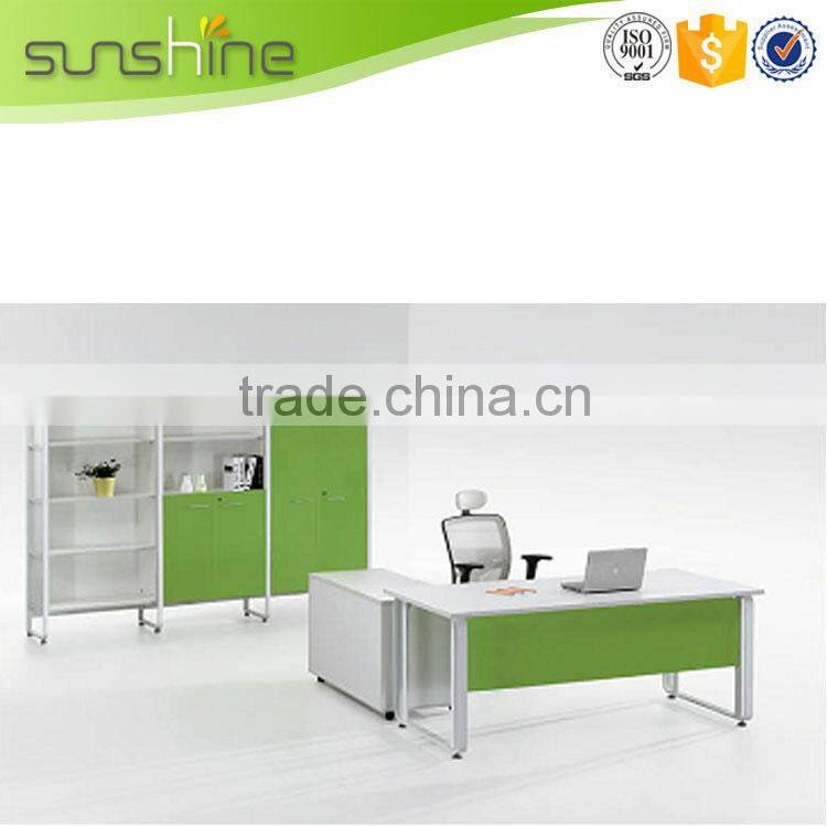 Hot new hot sale promotion lacquered executive office desk