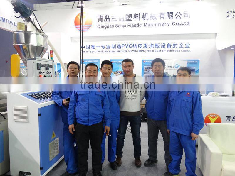 CE Certified PVC WPC foam board machine/SIEMENS Strategic Partner Manufacturer