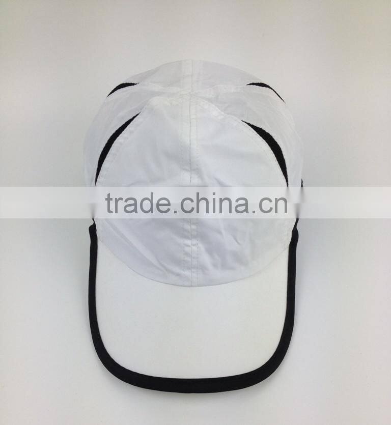 2015 New Blank Cheap Promotional Polyester Mesh Sports Cap custom Plain Baseball Hat Dryfit Cap Running Hat In Stock