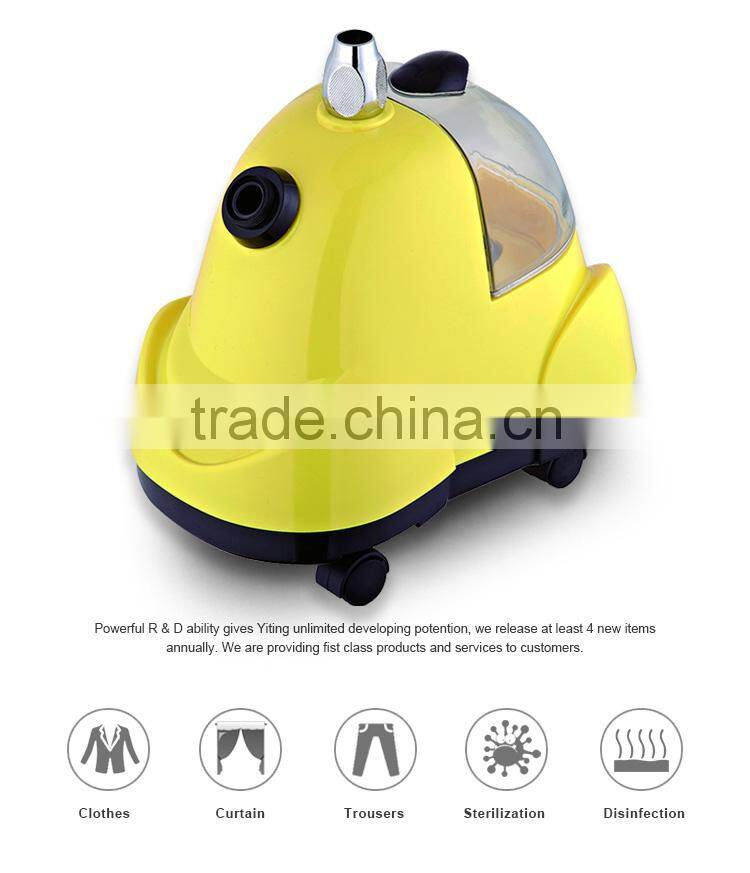 CD318 Yellow cloths steam press iron steam iron competitive price laundry vertical garment steamer
