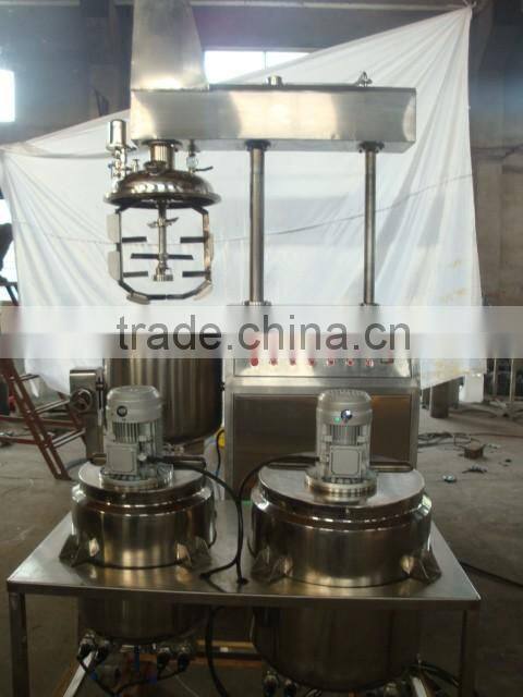 100L Low Vacuum Mixing Machine Price With Hydraulic Pump Parts