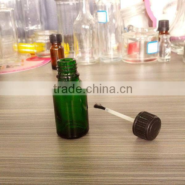essential oil bottle with brush