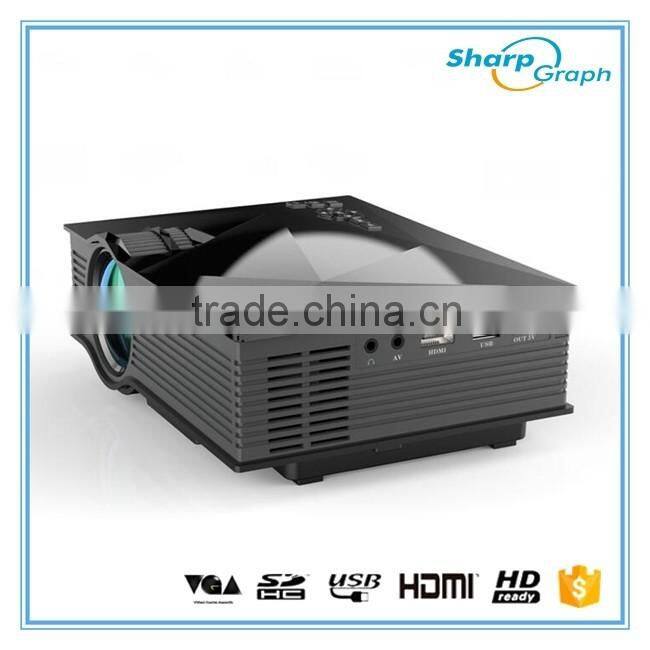 2016 UNIC Mini HDMI LED Digital Wifi Proyectores UC46 Mobile Phone Home Small Video Projector