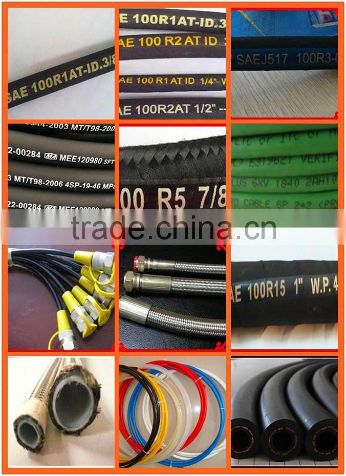 Strictly impulse tested Hydraulic hose Rotary Drilling Hose black
