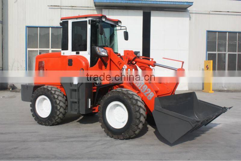 mini front end loader timber loader zl-28 NEOL300 with Cummins engine industrial joystick