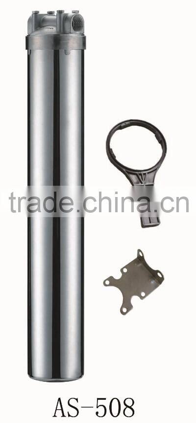 20 inch 304 Stainless steel water filter casing/Water Cartridge Filter Housing/Stainless Steel Water Filter Housing