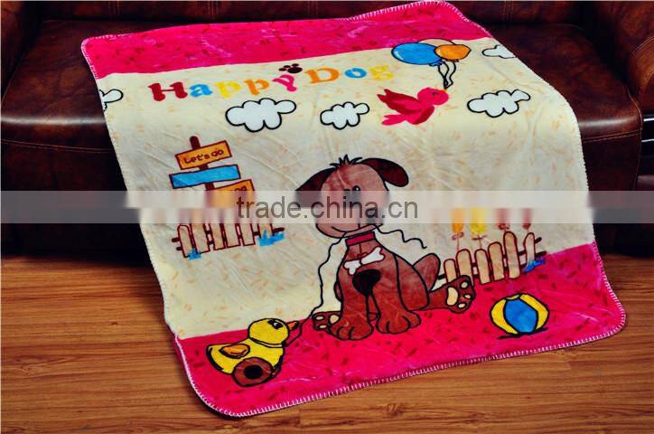 baby blanket Cartoon printed fleece blanket blanket baby