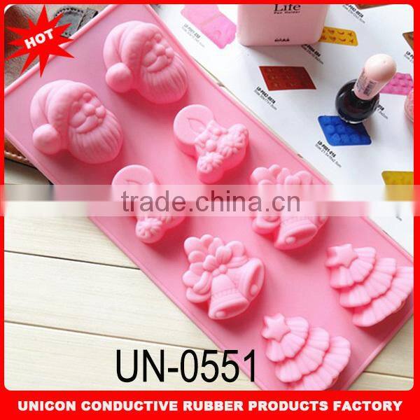High quality newest design silicone flan cake mould