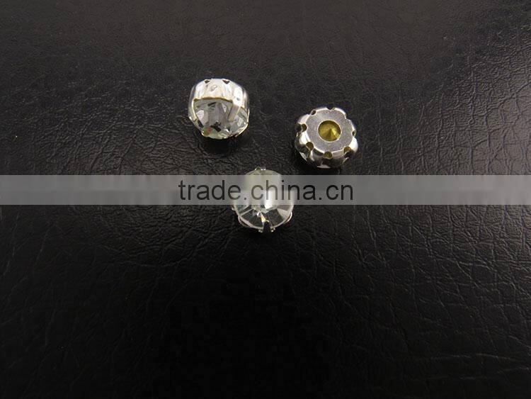 Wholesale Sew-on Diamond Shape Flat Back Rhinestones for Jeans