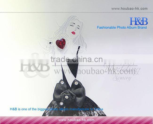 H&B latest acrylic cover photo album with sex girl