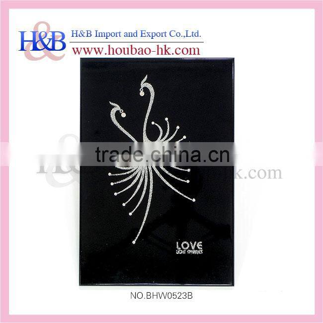 Fancy Design Hot Sales Wooden Hard Cover Wooden Photo Album