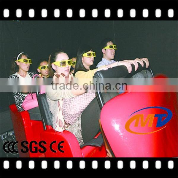 Hydraulic system cinema 9D with gaming glasses and chinese video moive