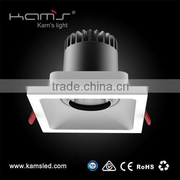 Recessed Led 8Watt Down Light With Cut Out 70-74mm Color Temperature 4000K Dimmable Led Ceilig Light Spotlight