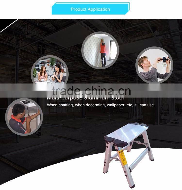 aluminium children ladder ,Aluminum kitchen stool , cheap folding chair